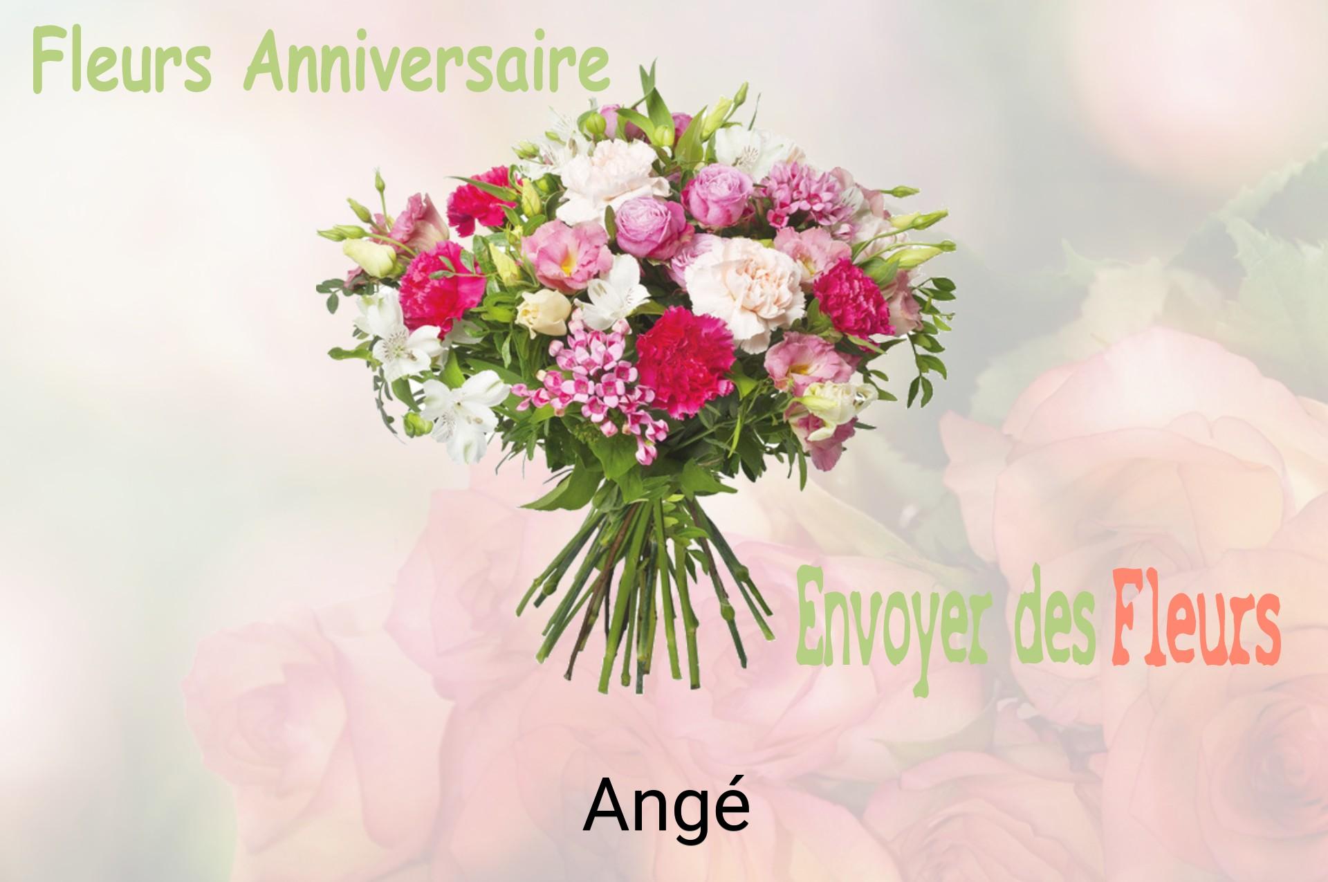 Bouquet de fleurs d’anniversaire livré à Angé